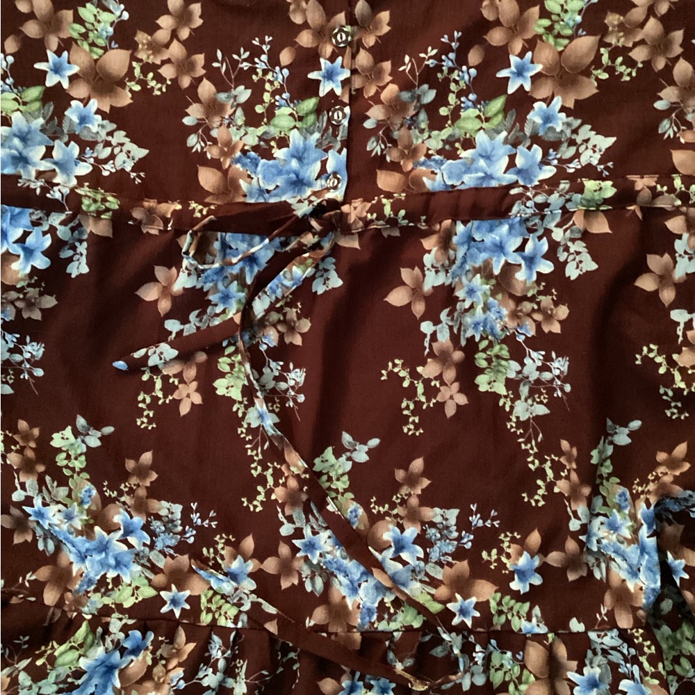 Floral Ruffle Dress - Picture 2 of 3